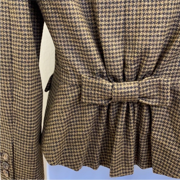 Vintage MOSCHINO Cheap And Chic Virgin Wool Tweed Blazer Jacket - Picture 4 of 8